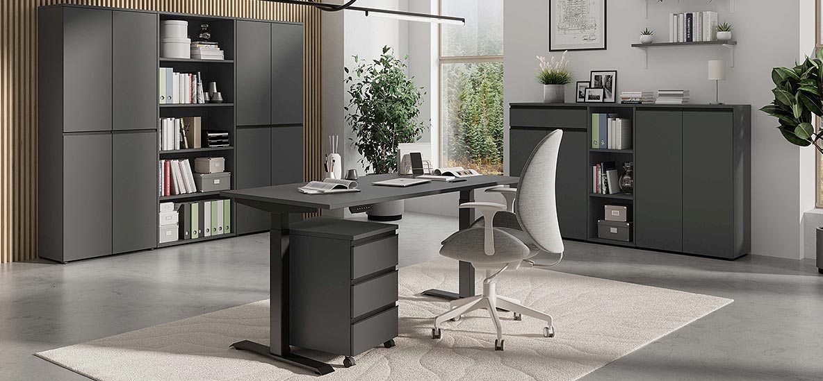 Möbelprogramm Bedano Grafit