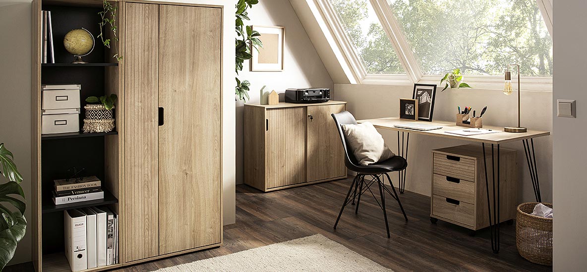 Möbelprogramm Emmik Eiche