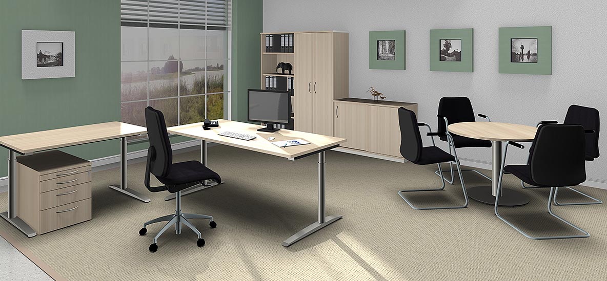 Möbelprogramm fastline Akazie