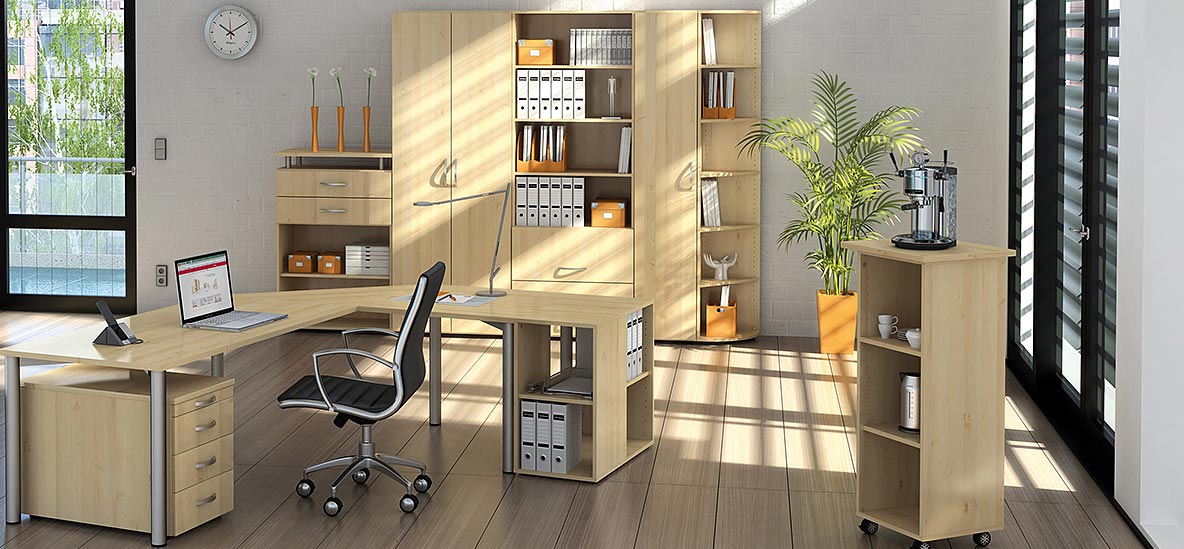 Möbelprogramm Flex Ahorn