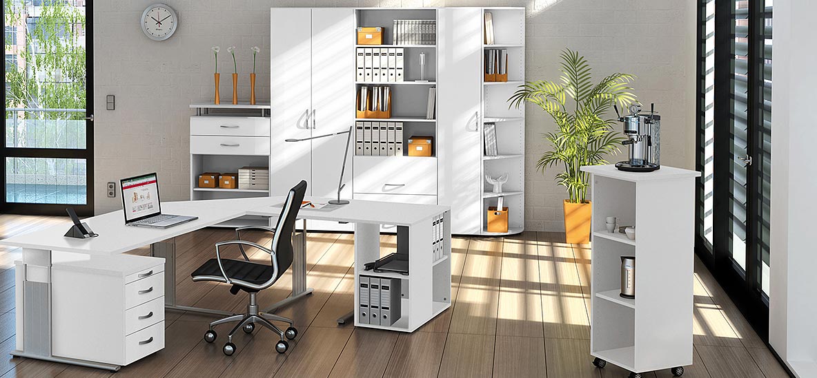 Möbelprogramm Flex Weiß