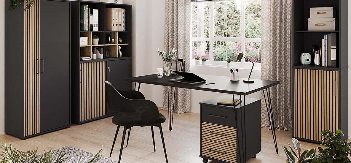 Möbelprogramm Hank Schwarz