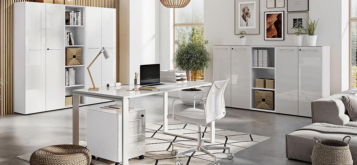 Möbelprogramm Monteria Weiß