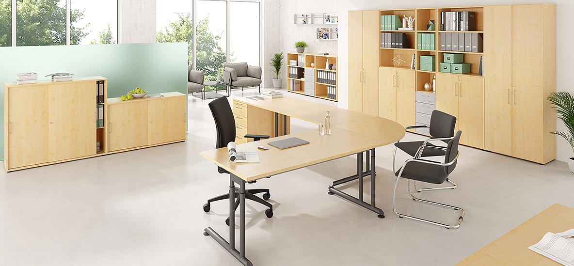 Möbelprogramm Popular Ahorn