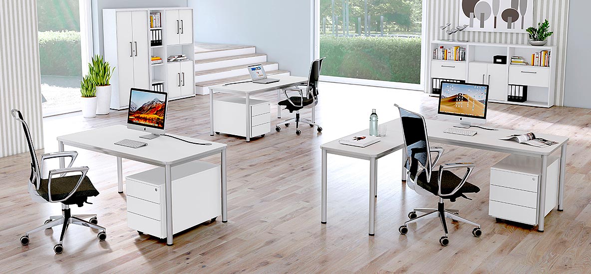 Möbelprogramm Prime Weiß