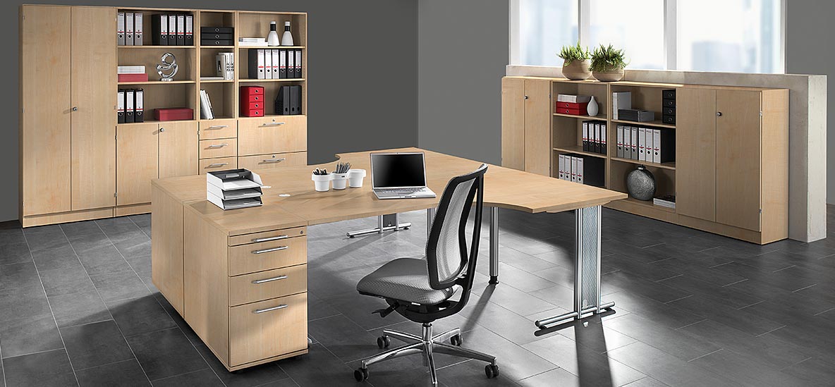 Möbelprogramm Prokura Ahorn