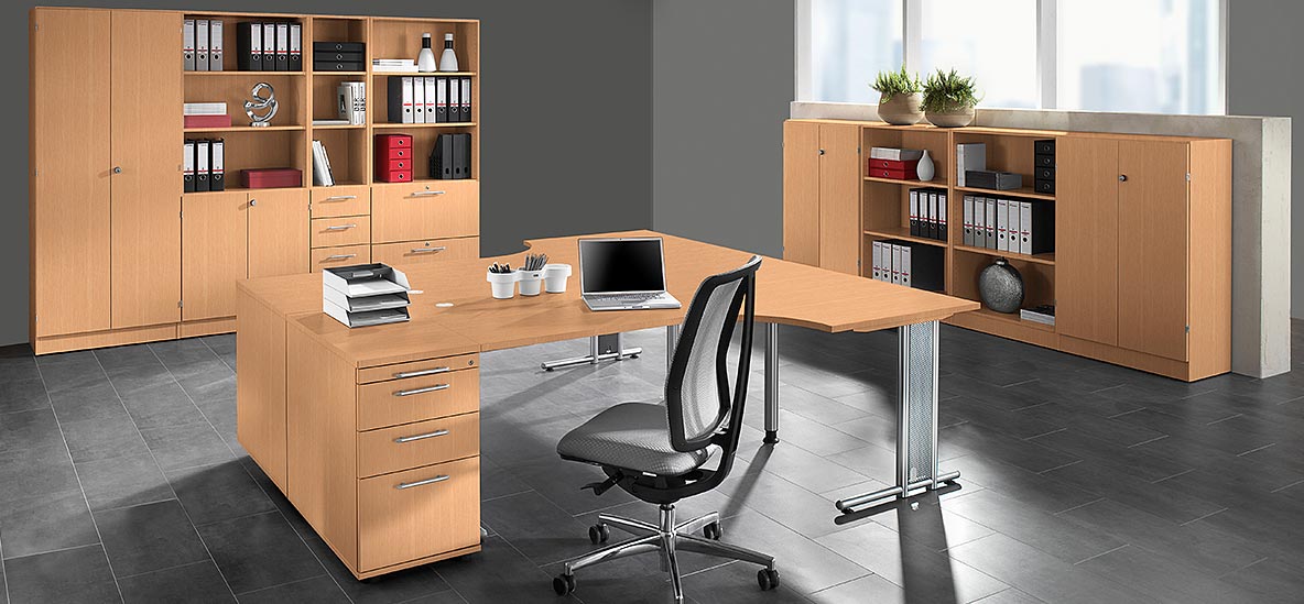 Möbelprogramm Prokura Buche