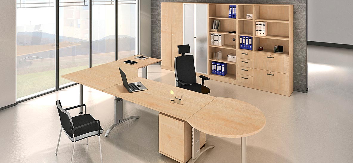 Möbelprogramm Savona Ahorn