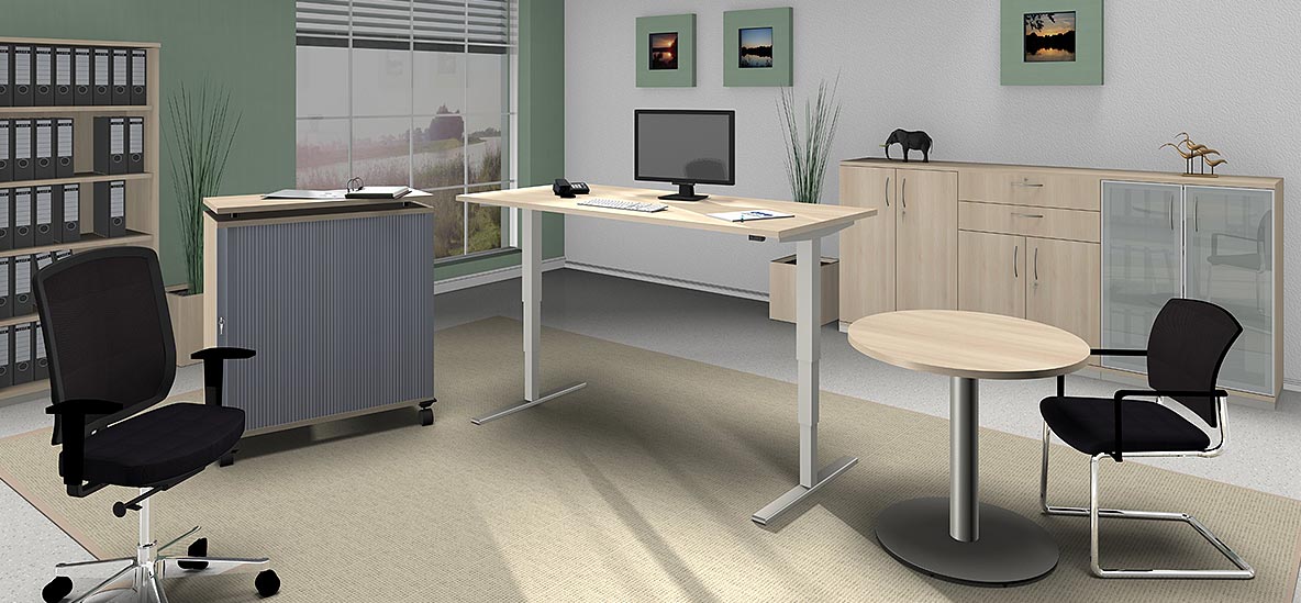 Möbelprogramm Sidney Akazie