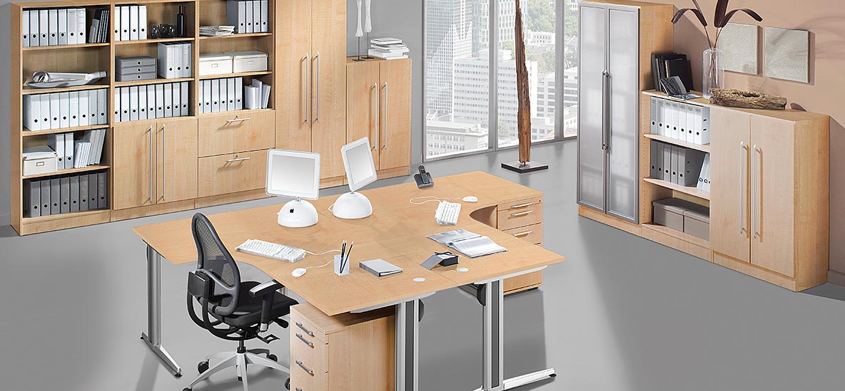 Möbelprogramm Sira Ahorn