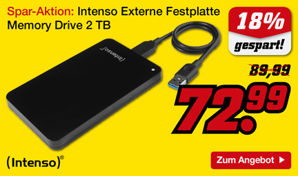 Intenso Festplatte 2TB