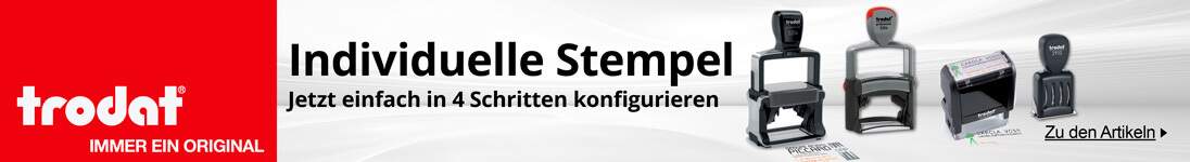 trodat Stempelkonfigurator
