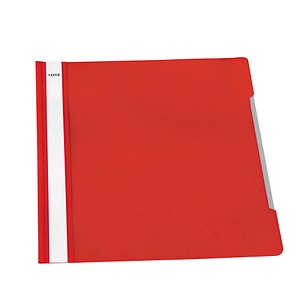 25 LEITZ Schnellhefter Kunststoff rot DIN A4 günstig online kaufen
