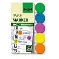 Haftmarker Klebepunkt transparent von sigel