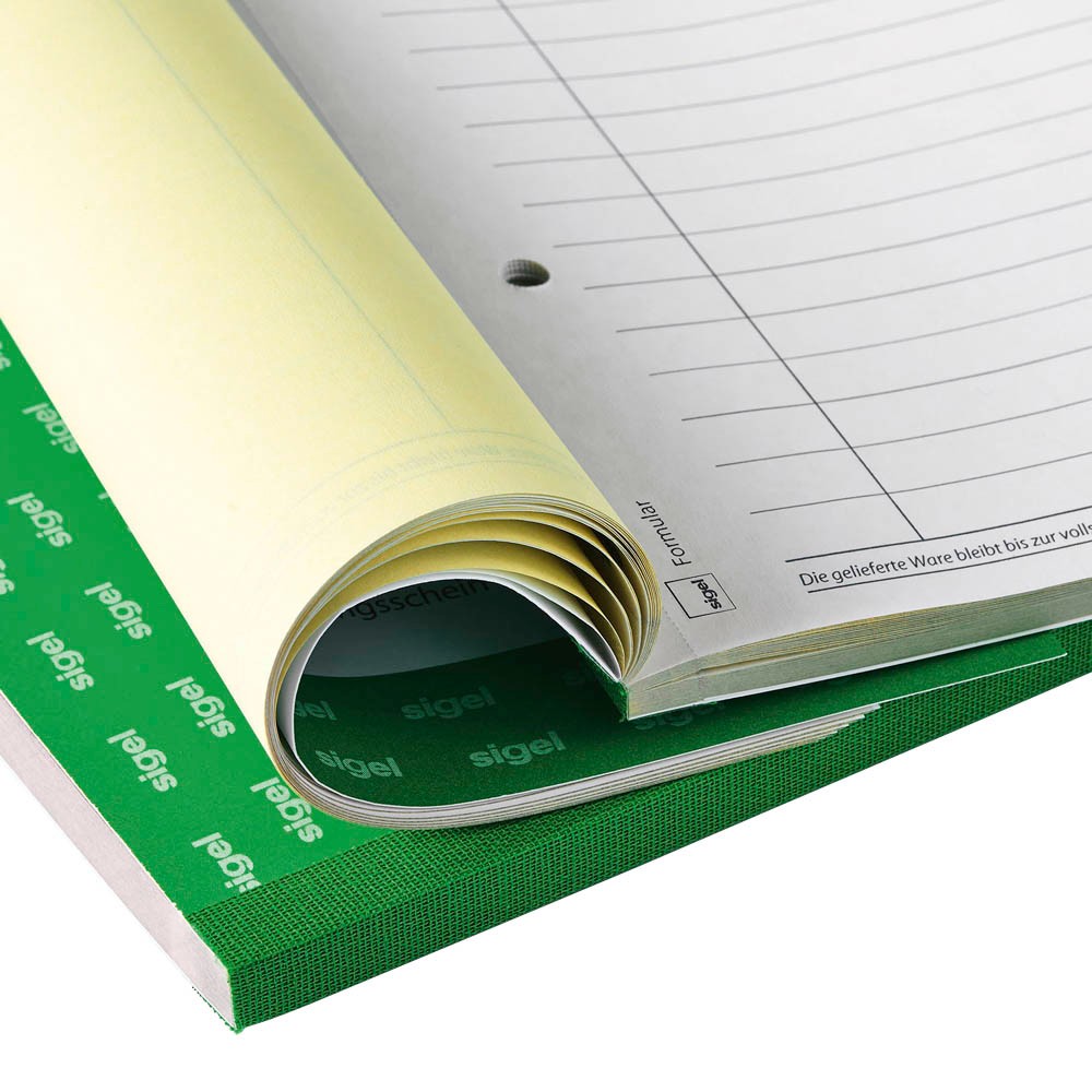 Sigel Formularbuch Sd120 Quittung Für Kleinunternehmer Ohne Mwst
