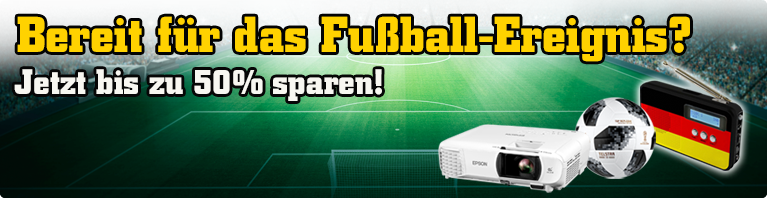 Alles für das Fußball Ereignis des Jahres